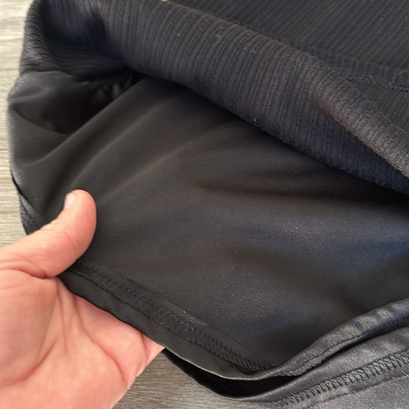 RILEY & JAMES black lined cowl dress. Hot & super fitted & ready to layer - Picture 6 of 7